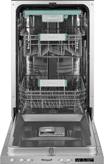 Посудомоечная машина встраив. Weissgauff BDW 4533 D Timer Floor узкая фото 3