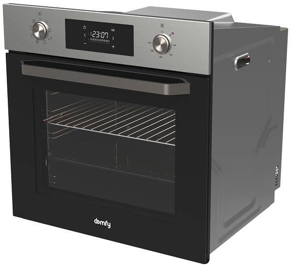 Духовой шкаф Электрический Domfy DM6642EO IX серебристый фото 2