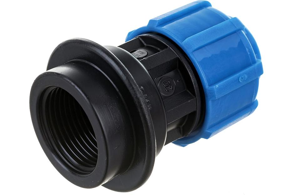 Муфта ПНД компрессионная ВР 25 х 1' фото 3