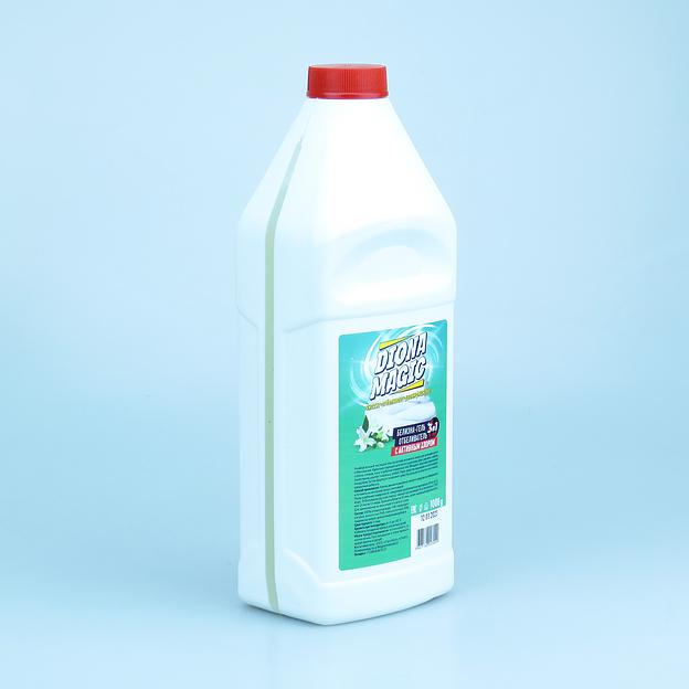 Белизна-гель-отбеливатель 3 в 1 (с активным хлором) Diona Magic 1000 g фото 3