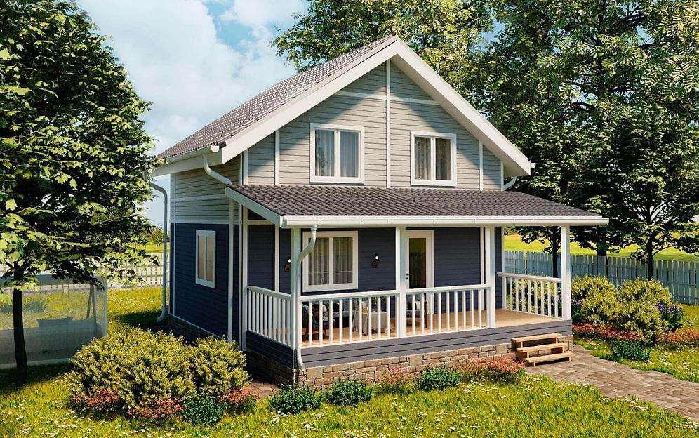 Проект дома «Шведский 2» white box фото 1