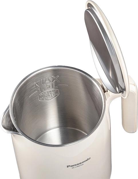 Чайник электрический Panasonic NC-CWK72A 1.5л. 1500Вт бежевый корпус: полупропилен/нержавеющая сталь фото 4