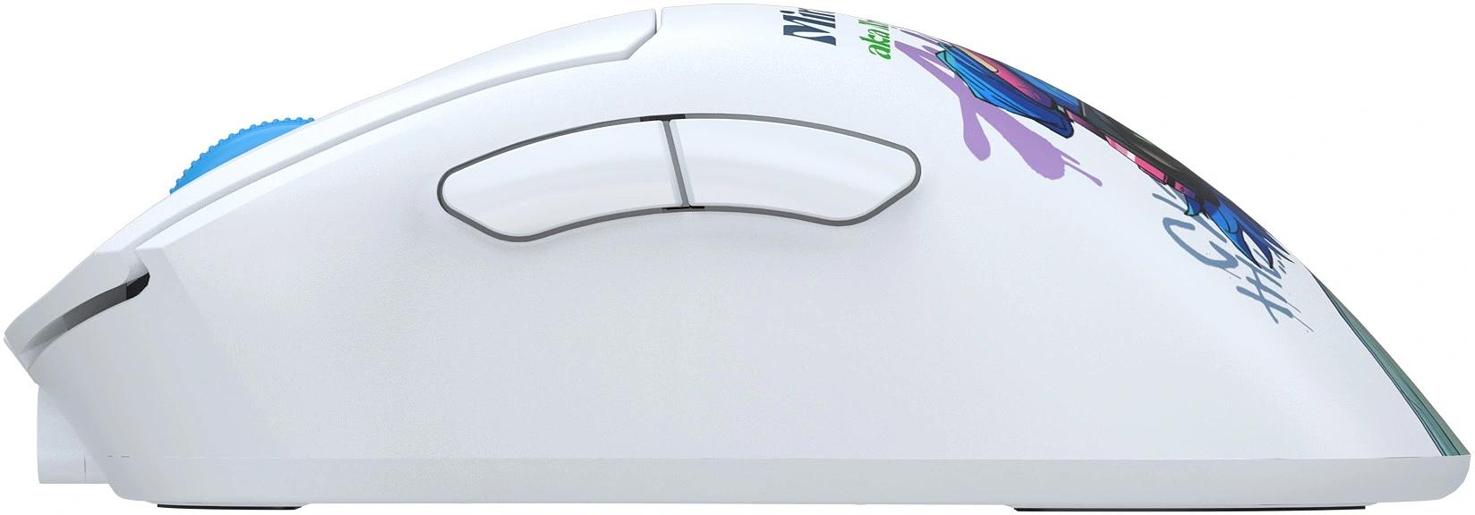 Мышь A4Tech Bloody R73 Pro белый/рисунок оптическая 26000dpi беспров. USB-C 7but (R73 PRO NYX MIRAGE) фото 6