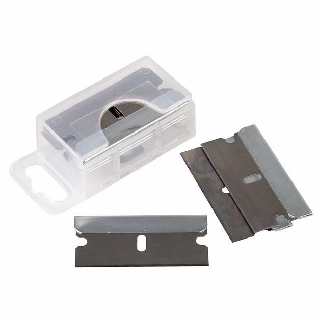 REXANT (12-4968) Лезвия сменные для скребка 19х39х0,25 мм 10 шт. фото 1