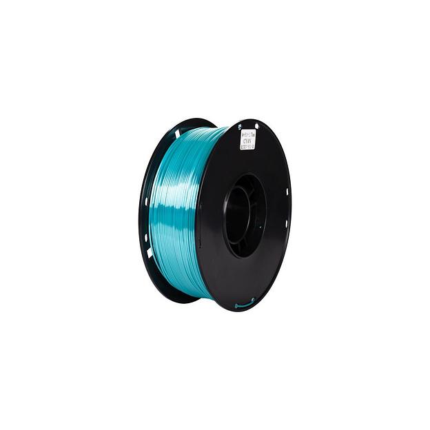 Пластик Cactus CS-3D-PLA-1KG-S-CYAN PLA SILK/ 1.75мм/ 1кг/ 326м/ голубой фото 1