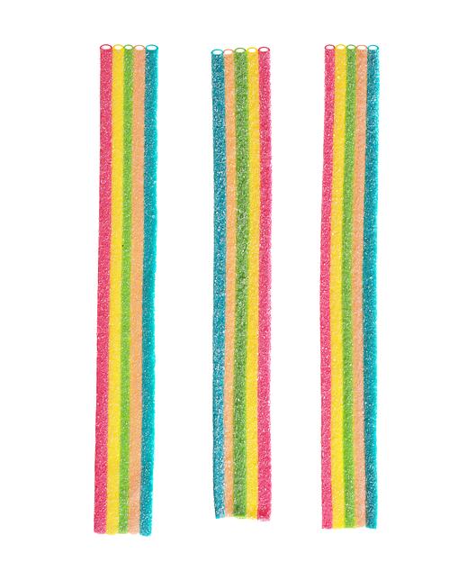 Мармелад жевательный с начинкой Confectum «Funny Belts» со вкусом тутти фрутти 8 шт по 500 г ОПТ фото 3