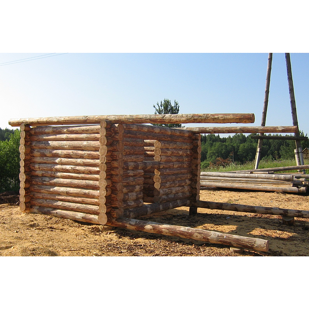 Рубленное бревно опт фото 3