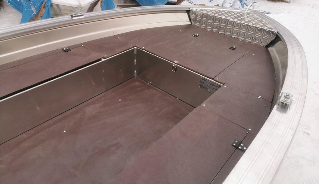 Алюминиевая лодка Тактика 390 Р Fish, 390*146*60 см. фото 10