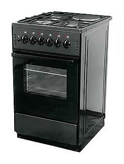 Плита Комбинированная Лысьва ЭГ 1/3г01-2у коричневый фото 1