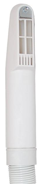 Фен настенный со шлангом G-teq 8721, 900 Вт, 0,9 кВт, 15 м/с, пластик белый с дополнительной розеткой фото 6