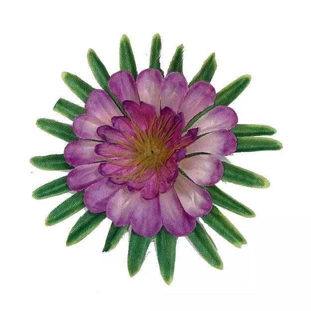 Головка астры Ярославия с листом 3сл 13см 381-388А(391А)-л070-188-098 1/40 фото 2