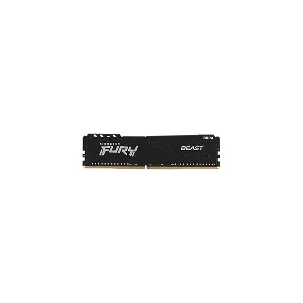 Оперативная память Kingston Fury Beast Black KF432C16BB1/16 DDR4 - 1x 16ГБ 3200МГц, DIMM, Ret фото 1