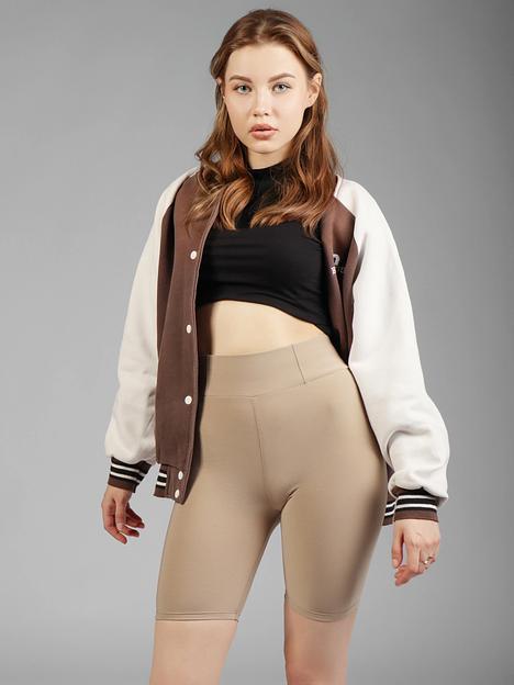 Велосипедки женские OKSMILE бежевые фото 1