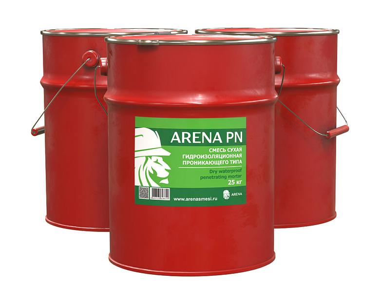 Arena InMix PN гидроизоляционная смесь проникающего типа ведро 25 кг фото 1