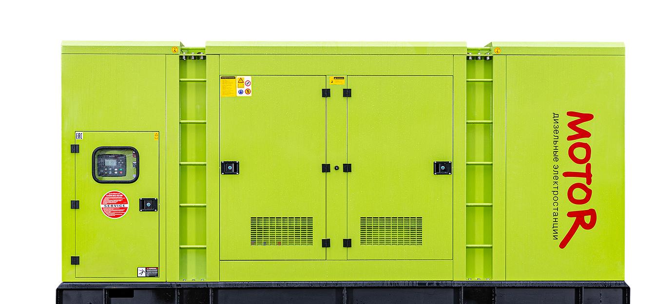 Дизельный генератор Motor АД500-Т400 в кожухе ОПТ фото 2