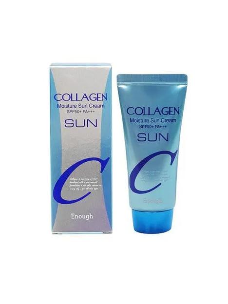 Крем солнцезащитный с коллагеном увлажняющий Enough, 50 гр, Опт фото 1