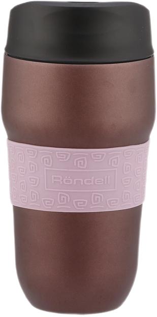 Термокружка для напитков Rondell Tierno RDS-1958 0.32л. фиолетовый/черный картонная коробка фото 3