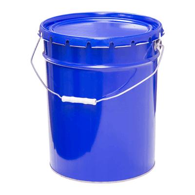 Металлическое ведро 20 литров с крышкой «корона» фото 1