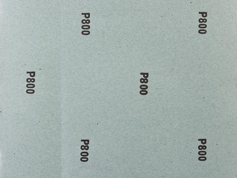 Лист шлифовальный ''СТАНДАРТ'' на бумажной основе, водостойкий 230х280мм, Р800, 5шт фото 3