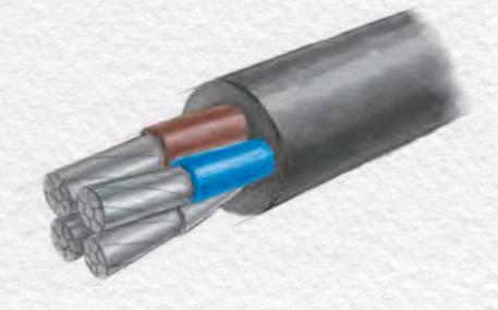 Кабель силовой АППГнг(А)-HF ОПТ фото 1