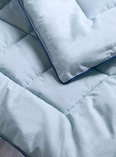 Детское одеяло SONNO Соня 110х140 см. Цвет Голубая дымка хлопок 100% ОПТ  фото 2