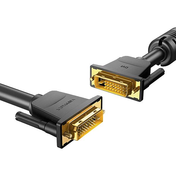 Кабель Vention DVI-D Dual link 25M/25M с ферритовым фильтром - 1.5м. Кабель Vention DVI-D(m)/DVI-D(m) - 1.5 м (EAABG) фото 6