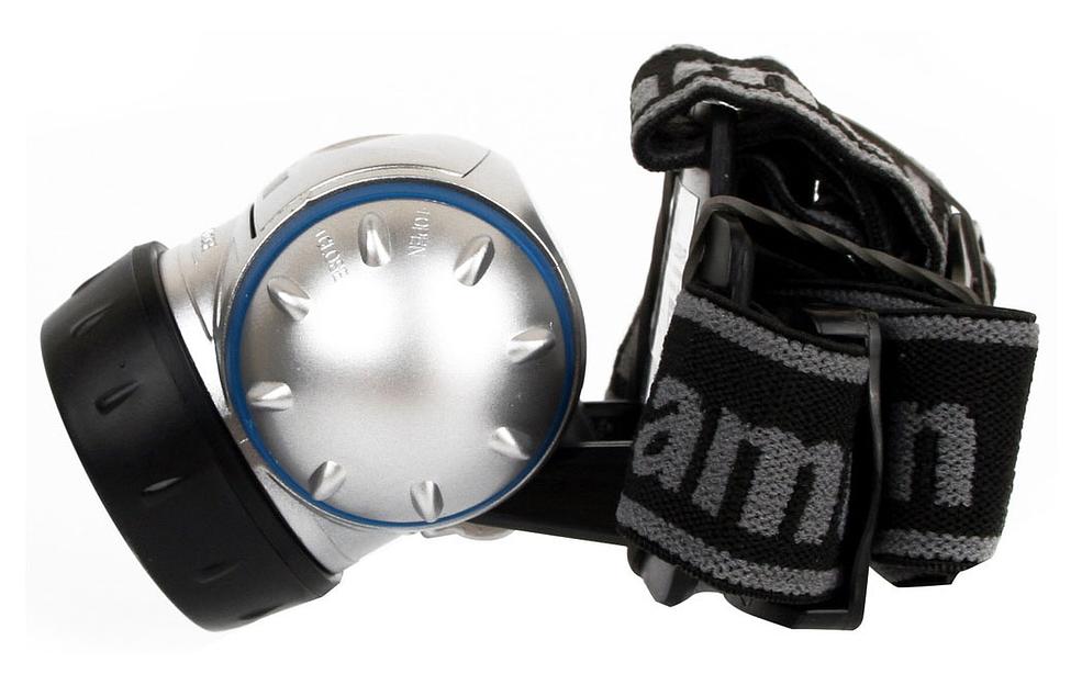 Фонарь налобный Camelion LED5310-7F3 серебристый/черный лам.:светодиод. AAAx3 (7534) фото 4