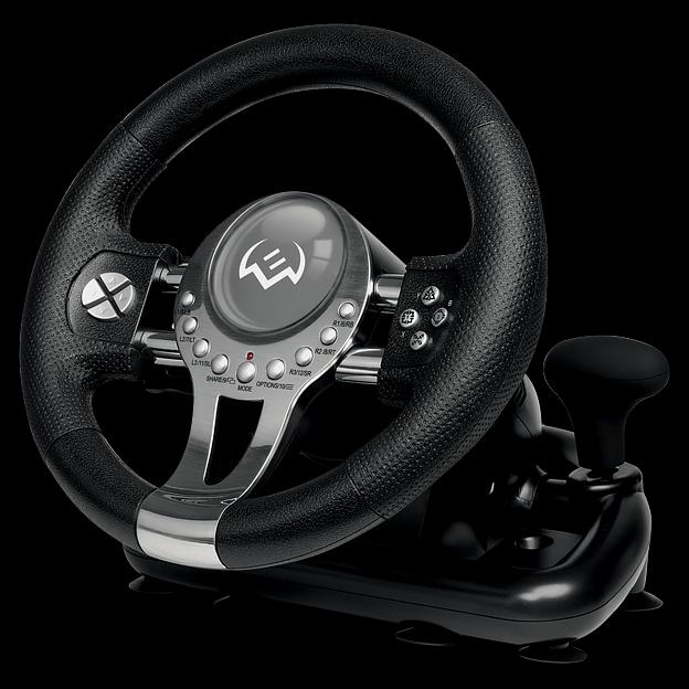 Руль SVEN GC-W800 (педали, вибро, скоба, D-pad, 12 кл, PC/PS3/PS4/XBOXONE/Xinput) Sven SV-015442 фото 2