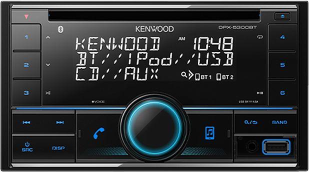 Автомагнитола Kenwood DPX-5300BT 2DIN 4x50Вт v4.2 RDS фото 1