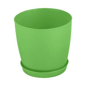 Кашпо "Фиоре" круглое (8л) (золотистый) фото 1