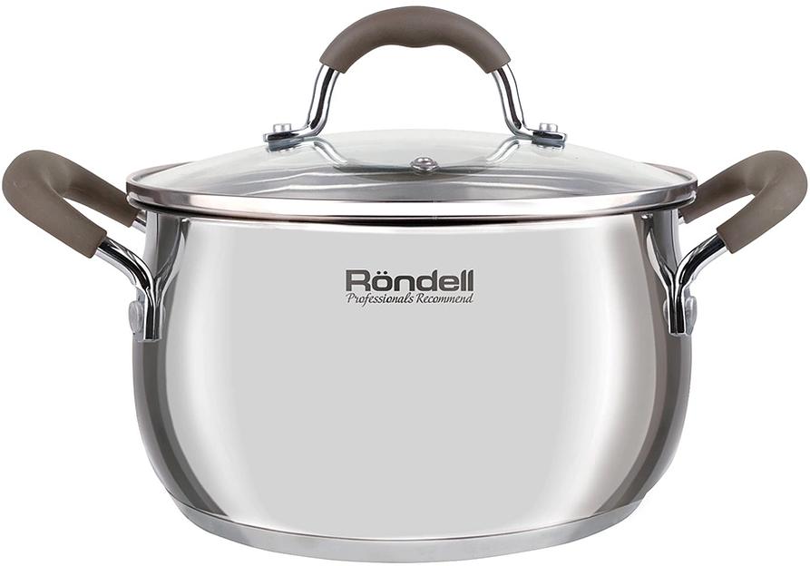 Набор посуды 4 пр: Кастрюля с/кр 20 см (3,3 л) и ковш с/кр 16 см (1,7 л) Konzept RDS-1834 фото 6