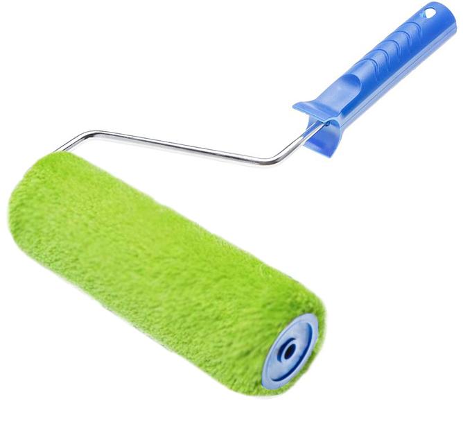 Валик AURA полиакрил, ворс 18 мм, ядро 47 мм, 8 мм ручка 180мм фото 1