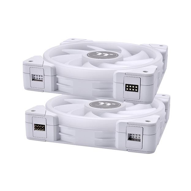 Кулер для компьютерного корпуса Thermaltake SWAFAN EX12 RGB PC Cooling Fan White (3-Fan Pack) CL-F161-PL12SW-A фото 2