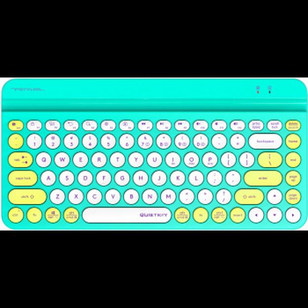 Клавиатура A4Tech Fstyler FBK30 зеленый USB беспроводная BT/Radio slim Multimedia фото 1