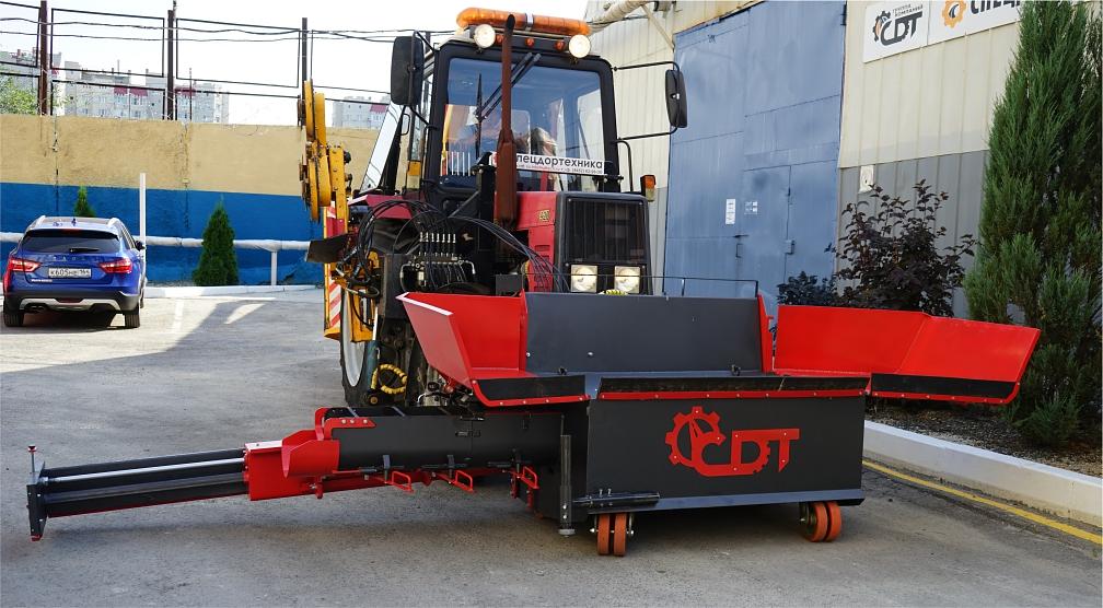 Навесной асфальтоукладчик фото 1