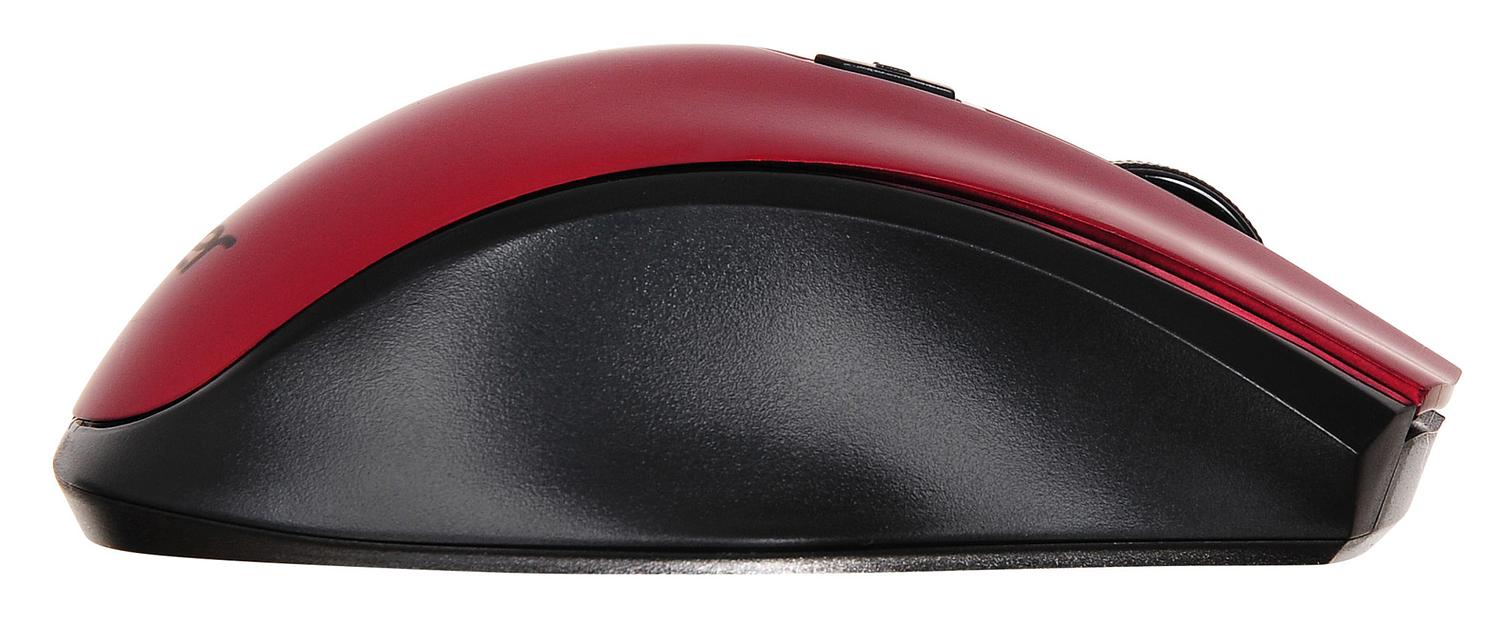 Мышь Acer OMR032 черный/красный оптическая (1600dpi) беспроводная USB (3but) фото 3