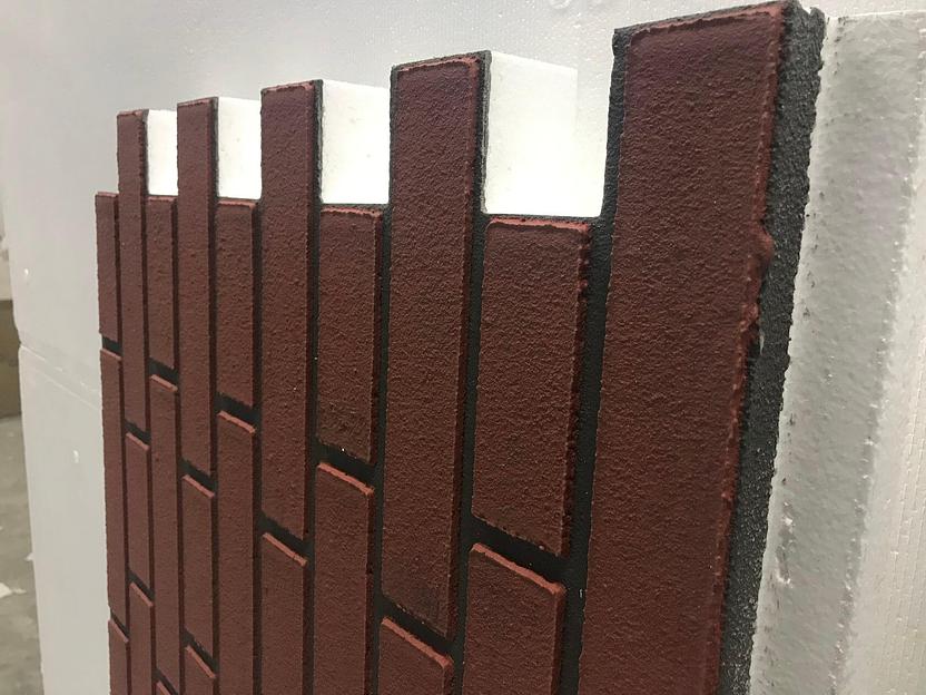 Термопанель Клинкер 1480х580 мм Тюмень фото 3