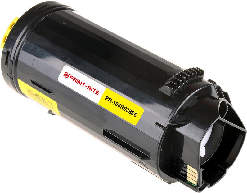 Картридж лазерный Print-Rite TFX721YPRJ PR-106R03886 106R03886 желтый (9000стр.) для Xerox VersaLink C500/505 фото 2