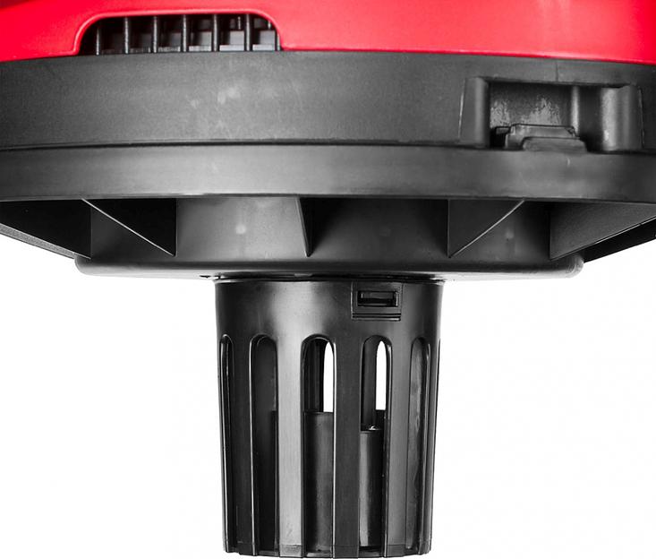 Строительный пылесос Зубр ПУ-15-1200 М1 1200Вт (уборка: сухая/влажная) красный фото 8