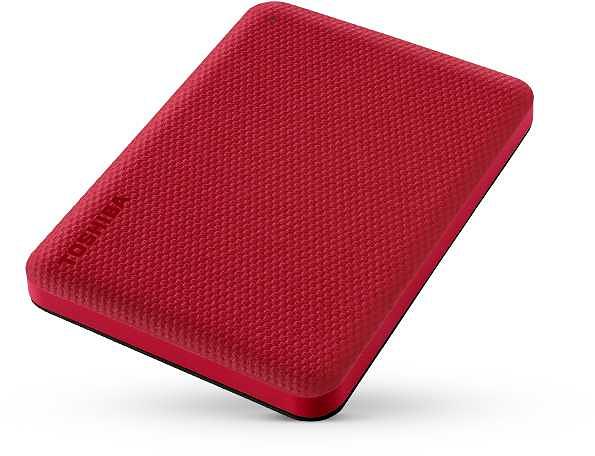 Жесткий диск Toshiba USB 3.0 1Tb HDTCA10ER3AA Canvio Advance 2.5" красный фото 2