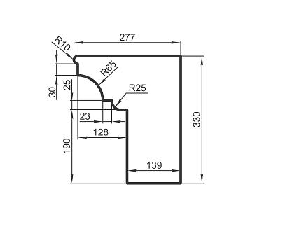 Фасадные карнизы ФК-18 фото 1