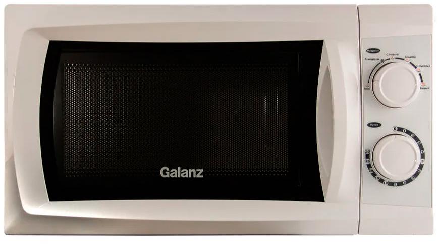 Микроволновая Печь Galanz MOS-2002MW 20л. 700Вт белый фото 2