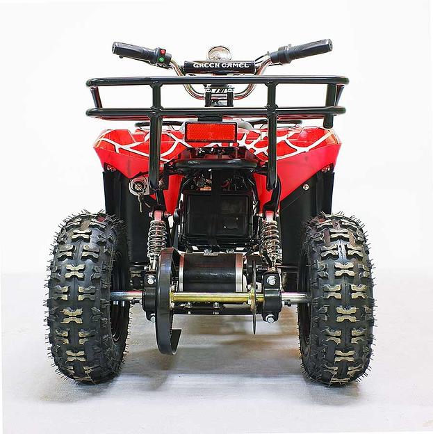 Квадроцикл GreenCamel Гоби K40 (36V 800W R6 Цепь) быстросъём, красный паук фото 7