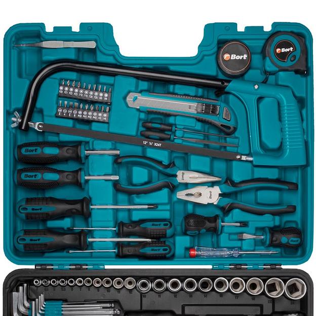 Bort BTK-86 Набор ручного инструмента [93412888] фото 10