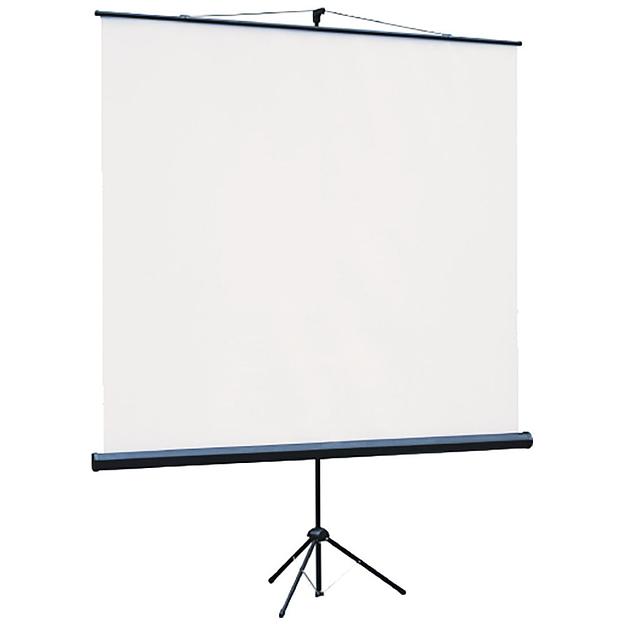 Экран на треноге Lumien 150x150см Eco View LEV-100101 1:1 напольный рулонный фото 1