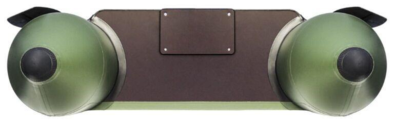 Лодка Аква 2600, 2600*1300*360 мм., цвет: зеленый фото 6