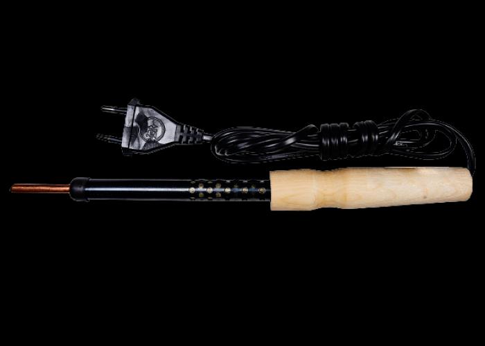Электропаяльник ЭПЦН 40Вт/230В деревянная рукоятка медное жало опт фото 1