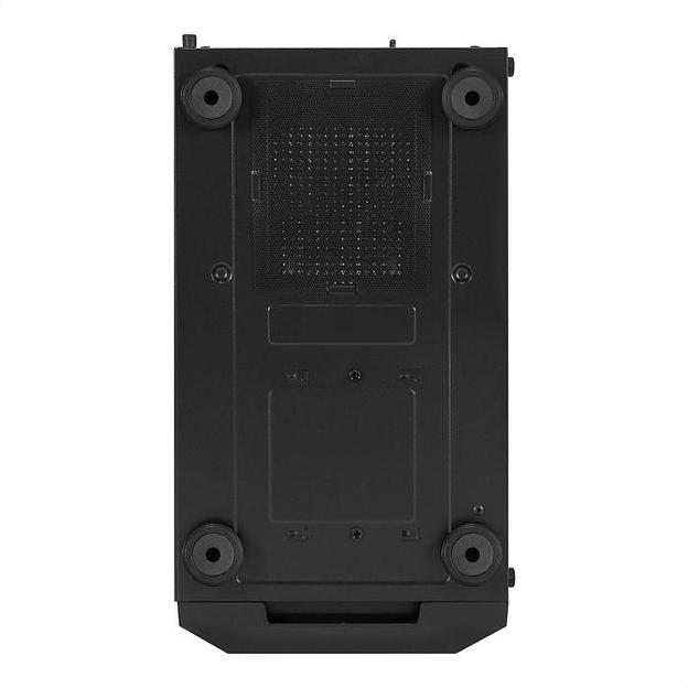 Exegate EX295765RUS Корпус Miditower ExeGate EVO-8227 (ATX, без БП, 2*USB+1*USB3.0+HD Audio, черный, 3 вент. с RGB подсветкой, боковая панель - закаленное стекло) фото 3