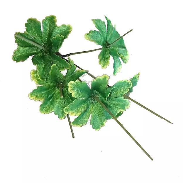 Подбукетник 7 голов СЕМЬ 7 листов 30см 222-061С фото 1