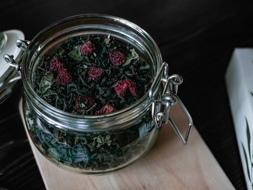 Иван-чай чёрный ферментированный с малиной 50 г, опт фото 3